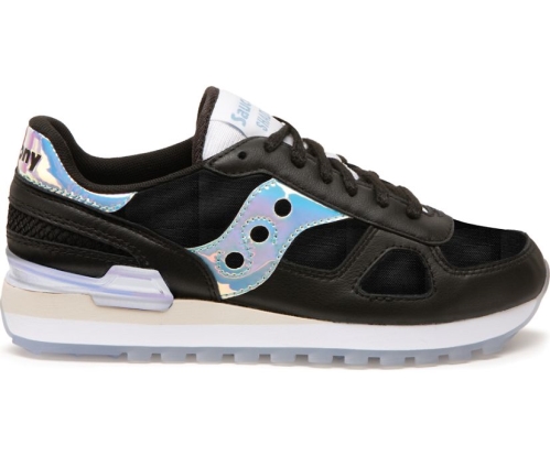 Tenis Saucony Shadow Original Mujer Zapatos Originales Negras / Iridescent México MX-639-PY